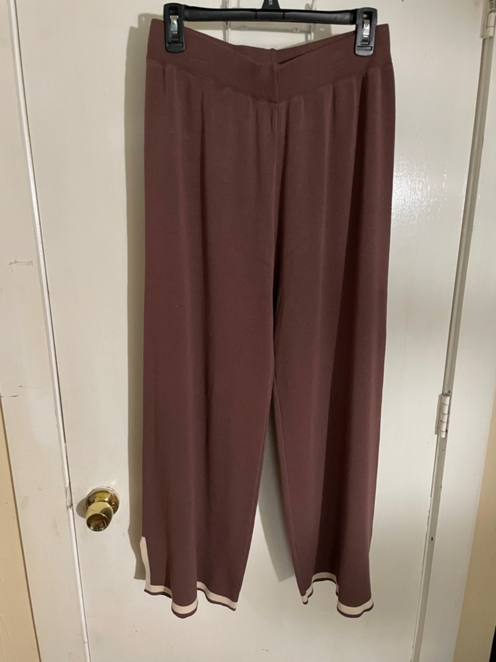 Wide leg lounge pants